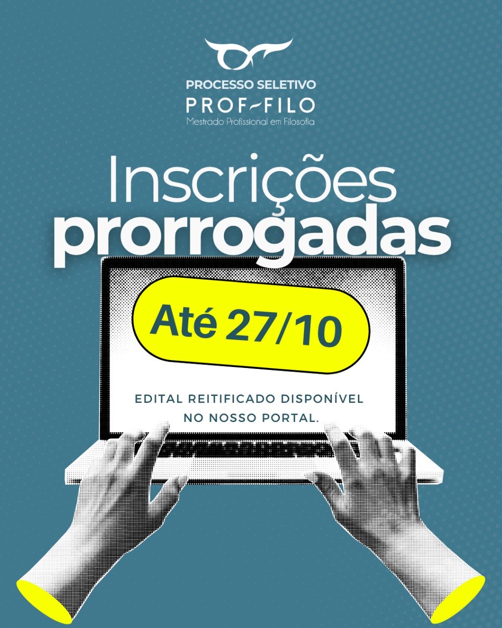 Prorrogadas as inscrições